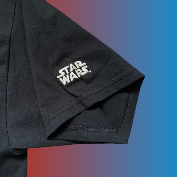 CSA Star Wars Y2K/90s Vintage Darth Maul NWT Black SS Tee Size L - Picture 4 of 7